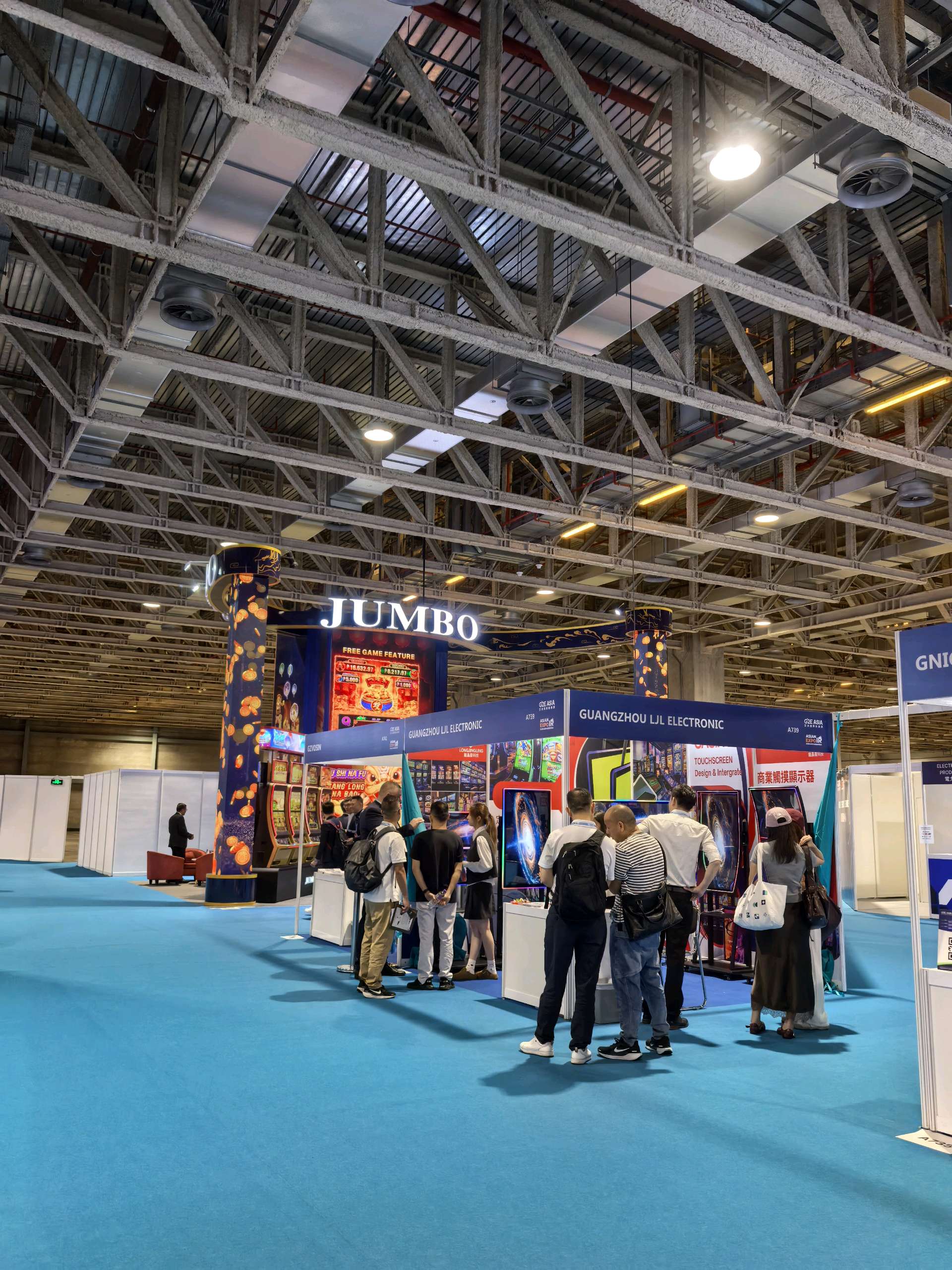 Day1 In G2E Asia Macao